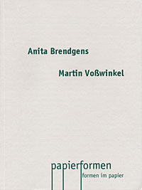 Papierformen - Publikation Martin Vosswinkel